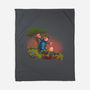 Dung And Egg-None-Fleece-Blanket-Samuel