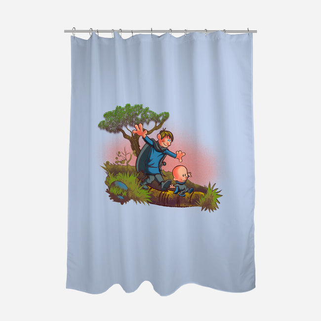 Dung And Egg-None-Polyester-Shower Curtain-Samuel