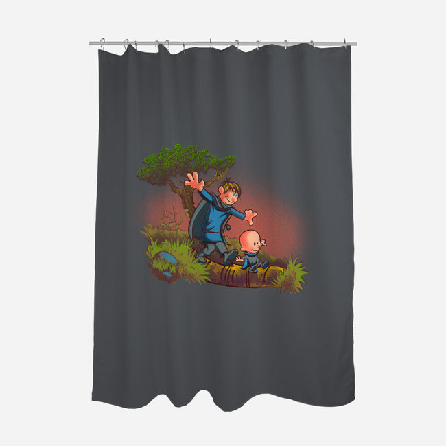 Dung And Egg-None-Polyester-Shower Curtain-Samuel