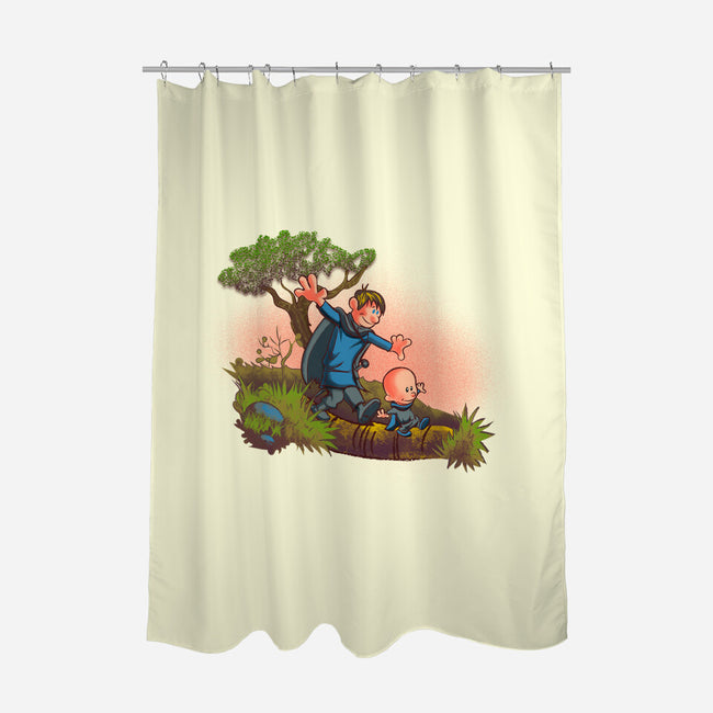 Dung And Egg-None-Polyester-Shower Curtain-Samuel