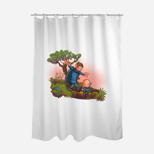 Dung And Egg-None-Polyester-Shower Curtain-Samuel