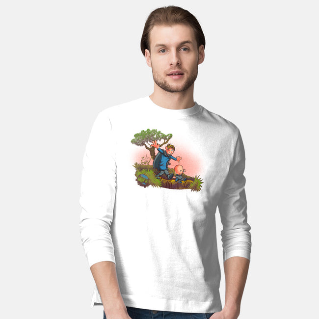Dung And Egg-Mens-Long Sleeved-Tee-Samuel
