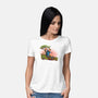 Dung And Egg-Womens-Basic-Tee-Samuel