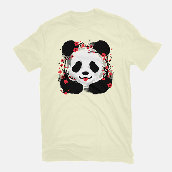 Sakura Panda-Mens-Premium-Tee-NemiMakeit