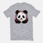 Sakura Panda-Unisex-Basic-Tee-NemiMakeit