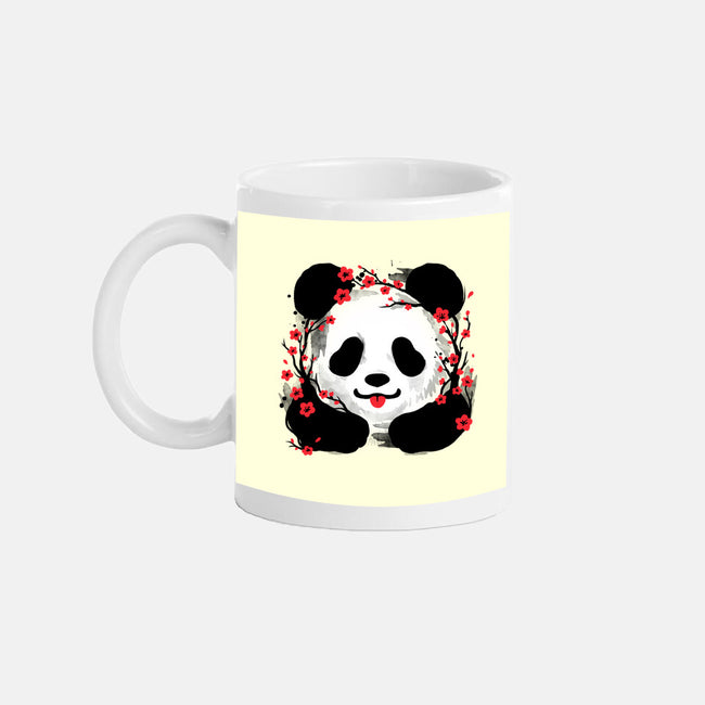 Sakura Panda-None-Mug-Drinkware-NemiMakeit