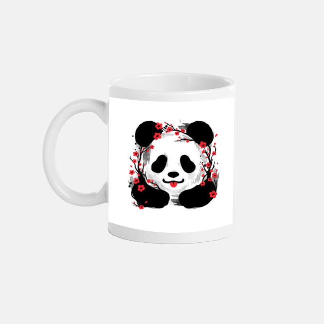 Sakura Panda-None-Mug-Drinkware-NemiMakeit