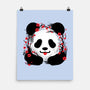 Sakura Panda-None-Matte-Poster-NemiMakeit