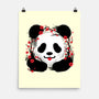 Sakura Panda-None-Matte-Poster-NemiMakeit