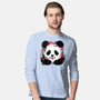 Sakura Panda-Mens-Long Sleeved-Tee-NemiMakeit