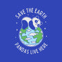 Save The Earth Pandas Live Here-None-Stretched-Canvas-brunopires