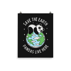 Save The Earth Pandas Live Here