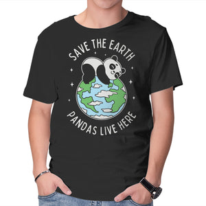 Save The Earth Pandas Live Here