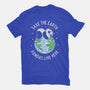 Save The Earth Pandas Live Here-Womens-Fitted-Tee-brunopires