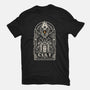The Cult Of Coffee-Womens-Fitted-Tee-BadBox