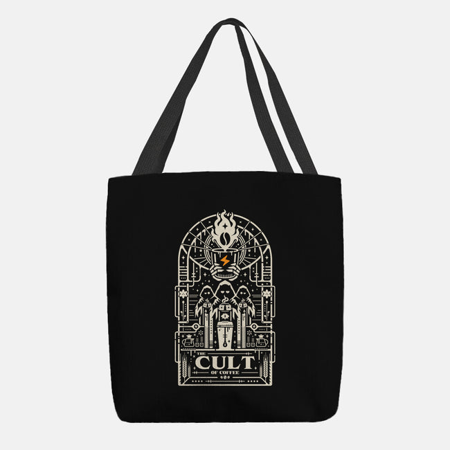 The Cult Of Coffee-None-Basic Tote-Bag-BadBox
