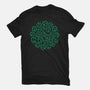 Green Shamrocks-Mens-Basic-Tee-xMorfina