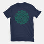 Green Shamrocks-Womens-Basic-Tee-xMorfina