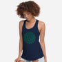 Green Shamrocks-Womens-Racerback-Tank-xMorfina