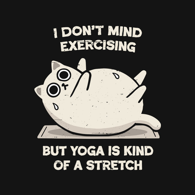 Yoga Is A Stretch-Youth-Crew Neck-Sweatshirt-BridgeWalker