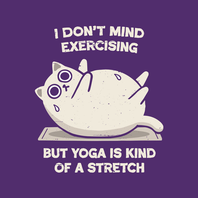 Yoga Is A Stretch-Womens-Basic-Tee-BridgeWalker