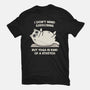Yoga Is A Stretch-Womens-Basic-Tee-BridgeWalker