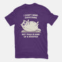 Yoga Is A Stretch-Womens-Fitted-Tee-BridgeWalker
