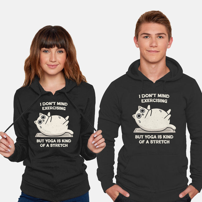 Yoga Is A Stretch-Unisex-Pullover-Sweatshirt-BridgeWalker