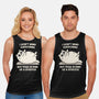Yoga Is A Stretch-Unisex-Basic-Tank-BridgeWalker