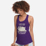 Yoga Is A Stretch-Womens-Racerback-Tank-BridgeWalker