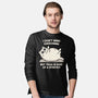Yoga Is A Stretch-Mens-Long Sleeved-Tee-BridgeWalker