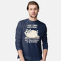 Yoga Is A Stretch-Mens-Long Sleeved-Tee-BridgeWalker