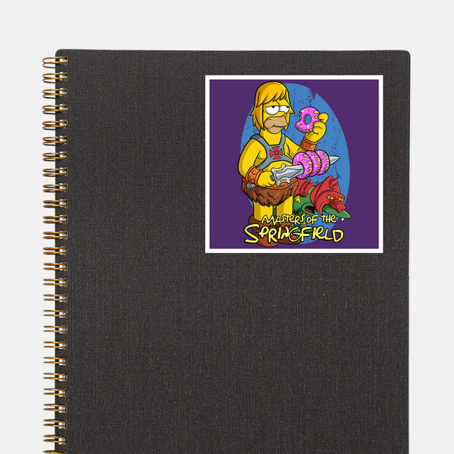 Masters Of The Springfield-None-Glossy-Sticker-Nihon Bunka