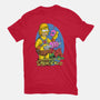Masters Of The Springfield-Womens-Fitted-Tee-Nihon Bunka