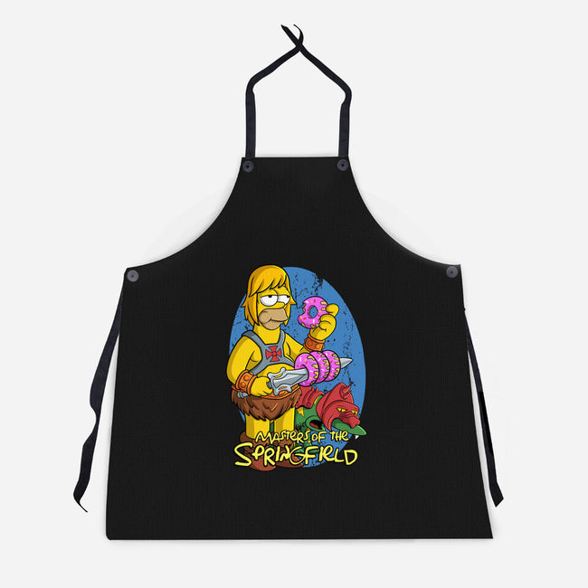 Masters Of The Springfield-Unisex-Kitchen-Apron-Nihon Bunka