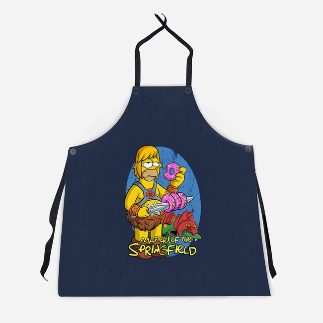 Masters Of The Springfield-Unisex-Kitchen-Apron-Nihon Bunka