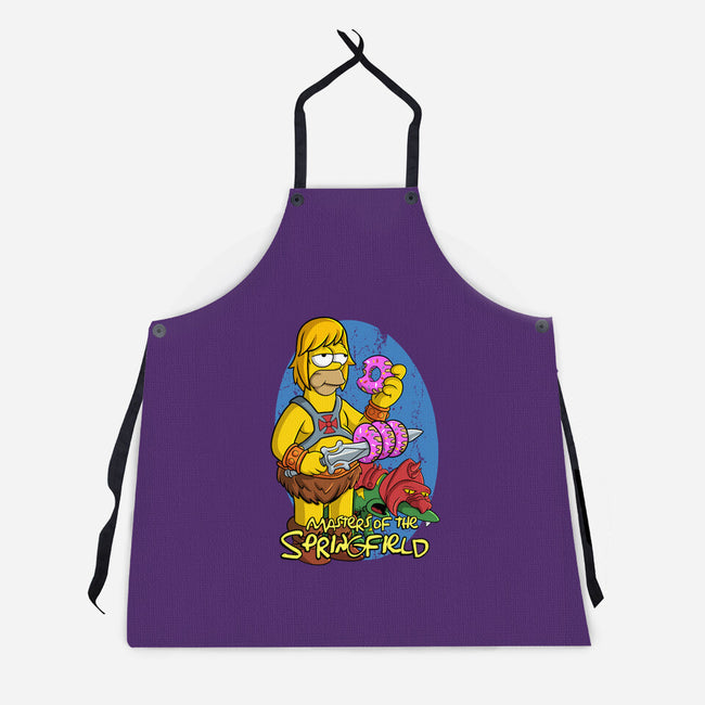 Masters Of The Springfield-Unisex-Kitchen-Apron-Nihon Bunka