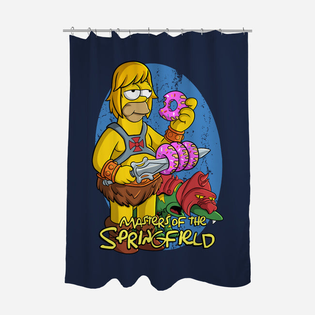 Masters Of The Springfield-None-Polyester-Shower Curtain-Nihon Bunka