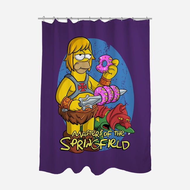 Masters Of The Springfield-None-Polyester-Shower Curtain-Nihon Bunka