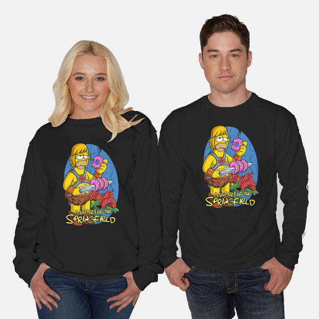 Masters Of The Springfield-Unisex-Crew Neck-Sweatshirt-Nihon Bunka