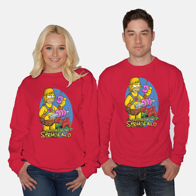 Masters Of The Springfield-Unisex-Crew Neck-Sweatshirt-Nihon Bunka