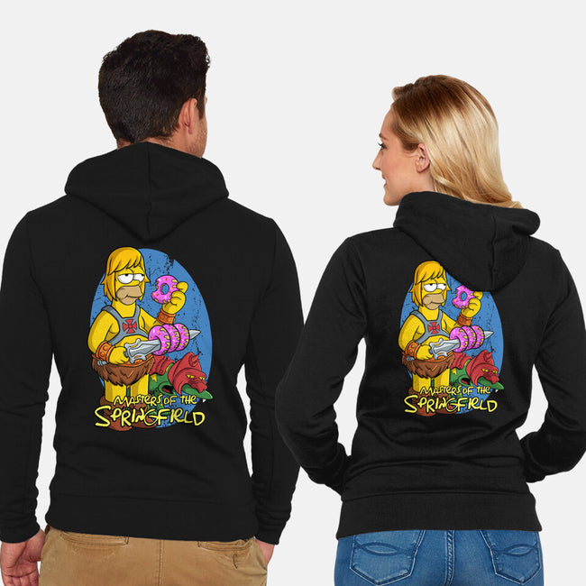 Masters Of The Springfield-Unisex-Zip-Up-Sweatshirt-Nihon Bunka