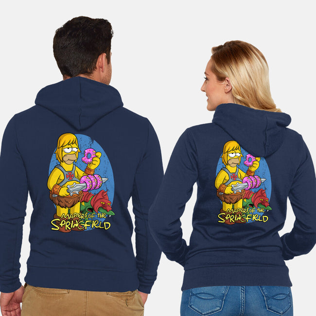Masters Of The Springfield-Unisex-Zip-Up-Sweatshirt-Nihon Bunka