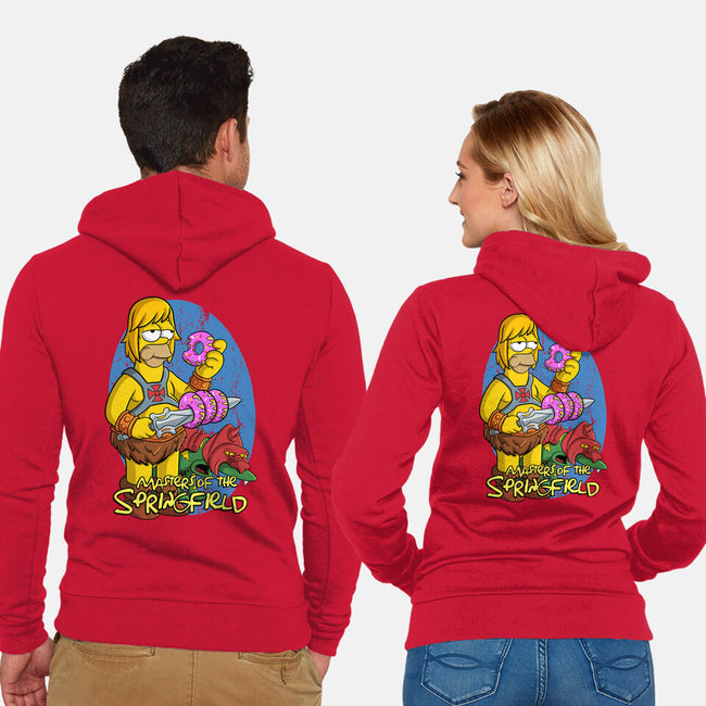 Masters Of The Springfield-Unisex-Zip-Up-Sweatshirt-Nihon Bunka