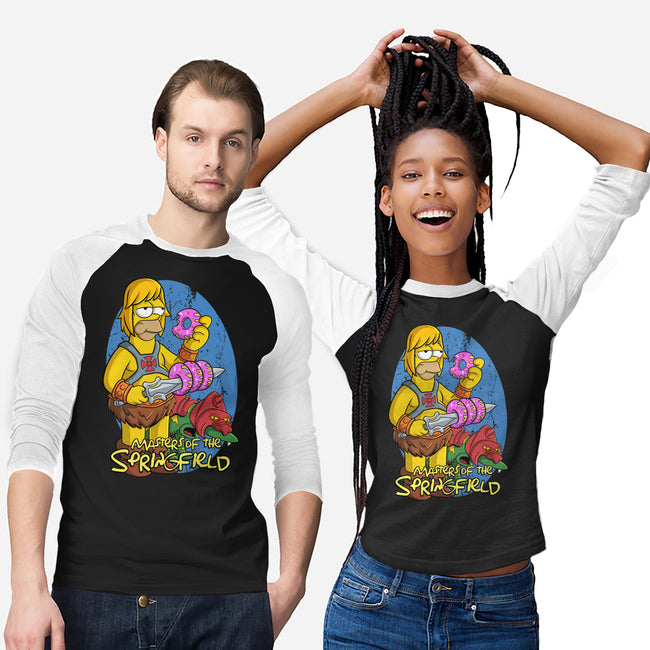 Masters Of The Springfield-Unisex-Baseball-Tee-Nihon Bunka
