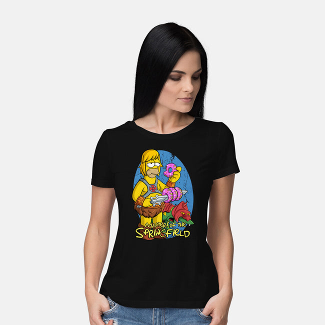 Masters Of The Springfield-Womens-Basic-Tee-Nihon Bunka