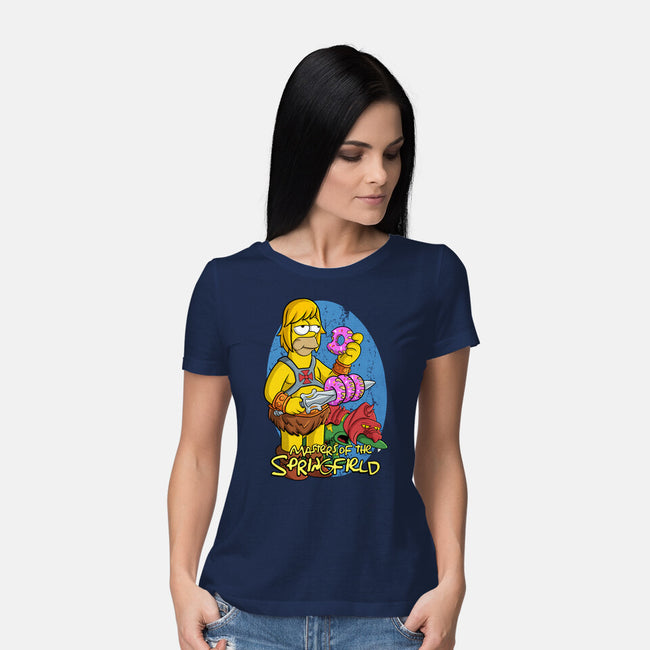 Masters Of The Springfield-Womens-Basic-Tee-Nihon Bunka