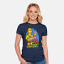 Masters Of The Springfield-Womens-Fitted-Tee-Nihon Bunka