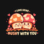 Being Mushy With You-Unisex-Baseball-Tee-TechraNova
