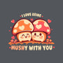Being Mushy With You-Womens-Fitted-Tee-TechraNova